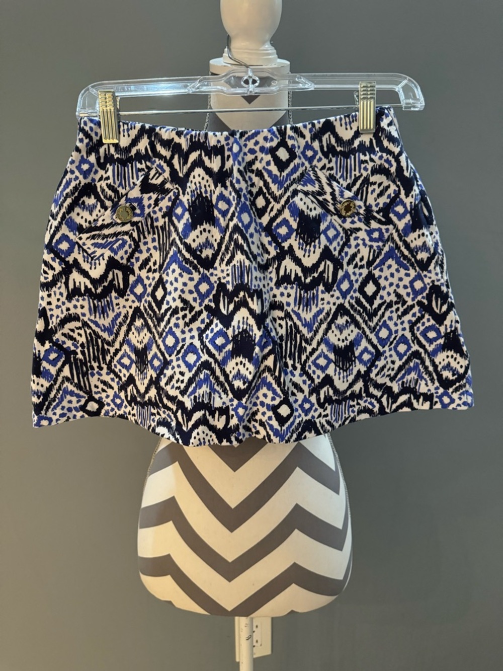 Lilly Pulitzer Tribal Print Mini Skort